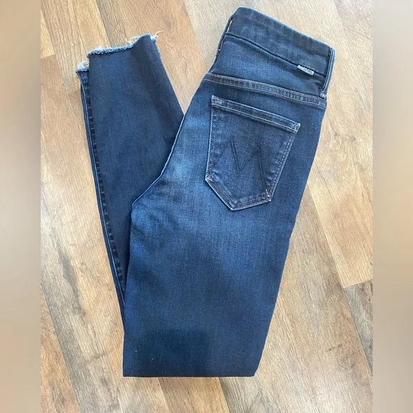 MOTHER The Looker Ankle Fray (Night Owl) - Picture 7 of 10